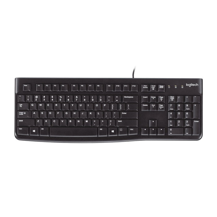 Logitech K120 Teclado USB QWERTY Español Negro Logitech K120 Teclado USB QWERTY Español Negro