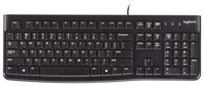 Logitech K120 Teclado USB QWERTY Español Negro Logitech K120 Teclado USB QWERTY Español Negro