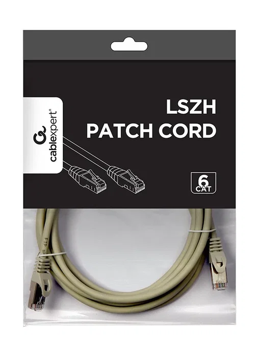 Gembird Cable de red Cat6 F/UTP de 3m Blanco