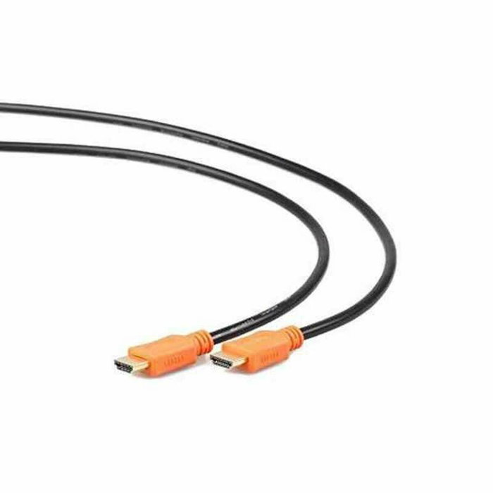 Gembird CC-HDMI4L-10 Cable HDMI v1.4 High Speed 3m Negro, Naranja