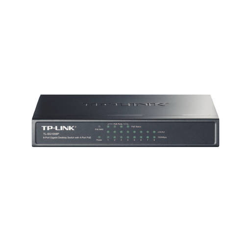 Tp-Link TL-SG1008P Switch de 8 puertos Gigabit con 4 puertos PoE, Gris Tp-Link TL-SG1008P Switch de 8 puertos Gigabit con 4 puertos PoE, Gris