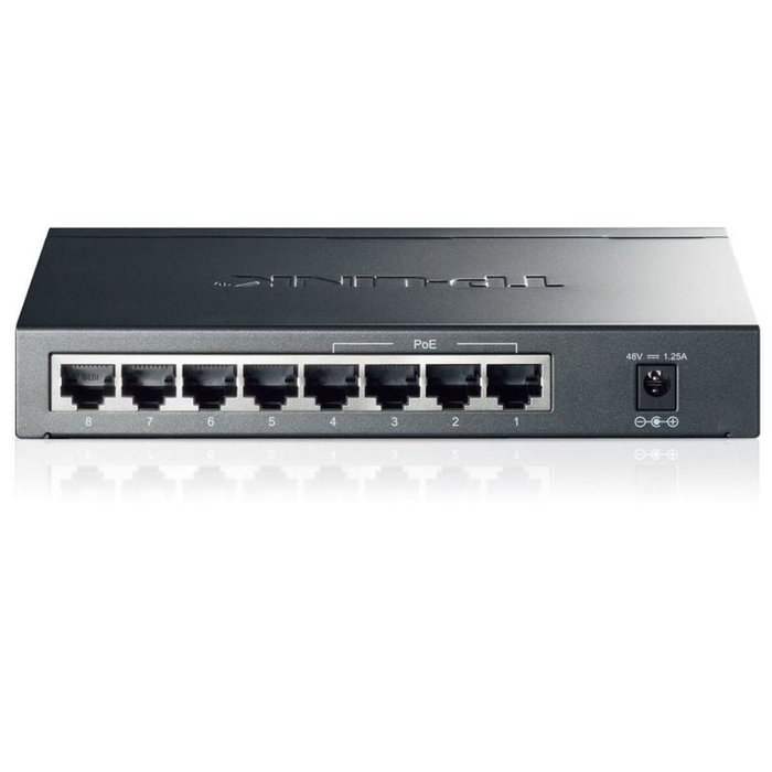 Tp-Link TL-SG1008P Switch de 8 puertos Gigabit con 4 puertos PoE, Gris Tp-Link TL-SG1008P Switch de 8 puertos Gigabit con 4 puertos PoE, Gris