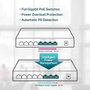 Tp-Link TL-SG1008P Switch de 8 puertos Gigabit con 4 puertos PoE, Gris