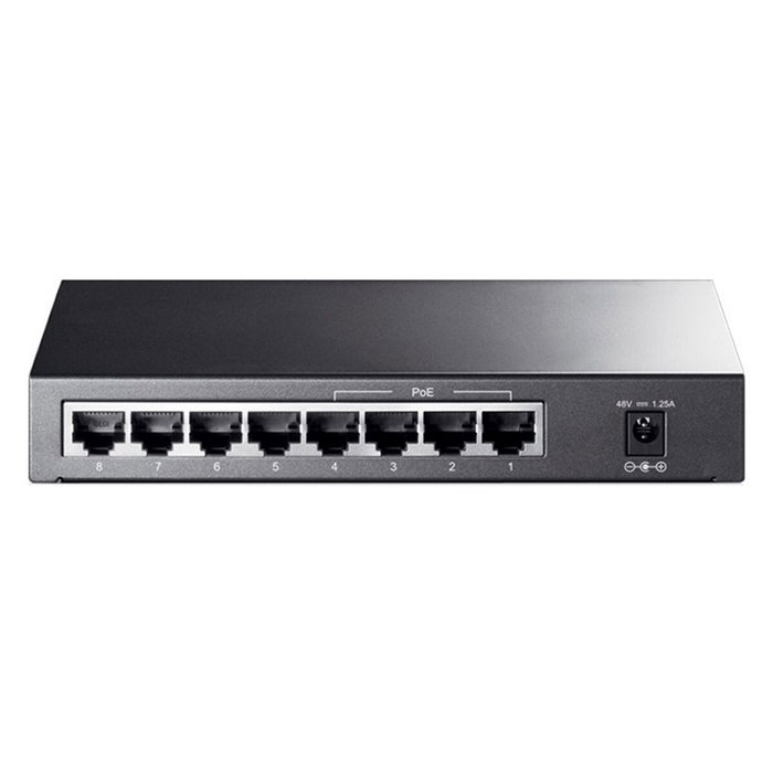 Tp-Link TL-SG1008P Switch de 8 puertos Gigabit con 4 puertos PoE, Gris Tp-Link TL-SG1008P Switch de 8 puertos Gigabit con 4 puertos PoE, Gris