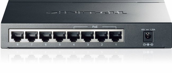 Tp-Link TL-SG1008P Switch de 8 puertos Gigabit con 4 puertos PoE, Gris Tp-Link TL-SG1008P Switch de 8 puertos Gigabit con 4 puertos PoE, Gris