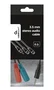GEMBIRD CCA-417 Cable de Audio Adaptador 1x Jack 3,5mm Hembra a 2x Jack 3,5mm Macho Negro