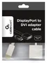 Gembird Adaptador DisplayPort a HDMI Blanco 0,1m A-DPM-HDMIF-002-W