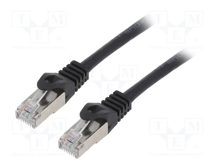 GEMBIRD Patch Cord Cat 6 F/UTP 0,5m Negro