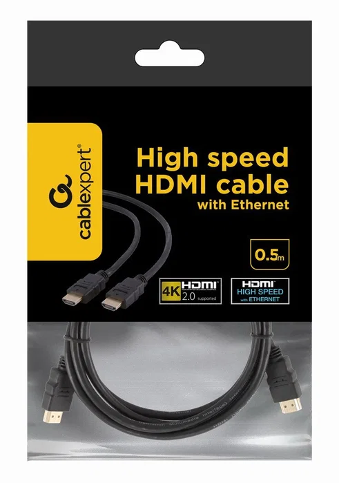 Gembird Cable HDMI CC-HDMI4-0.5M 0,5 m Negro