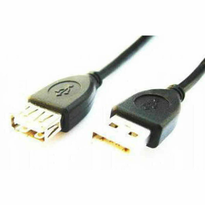 Gembird Cable de Extensión USB 2.0 de 3m Tipo A Macho a Hembra Negro Gembird Cable de Extensión USB 2.0 de 3m Tipo A Macho a Hembra Negro