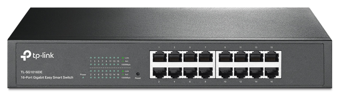 TP-Link TL-SG1016DE Switch Gigabit 16 Puertos Gestionado L2 Negro