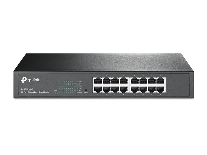 TP-Link TL-SG1016DE Switch Gigabit 16 Puertos Gestionado L2 Negro