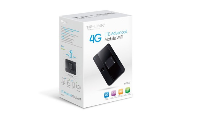 TP-Link M7350 Módem Inalámbrico 4G LTE Negro