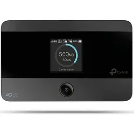 TP-LINK Router 4G M7350 Black, Portátil, Wi-Fi Móvil, Banda Doble, Batería 3000 mAh