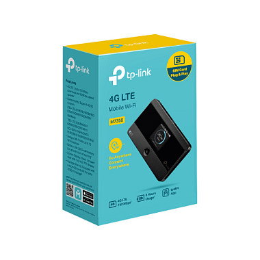 TP-Link M7350 Módem Inalámbrico 4G LTE Negro