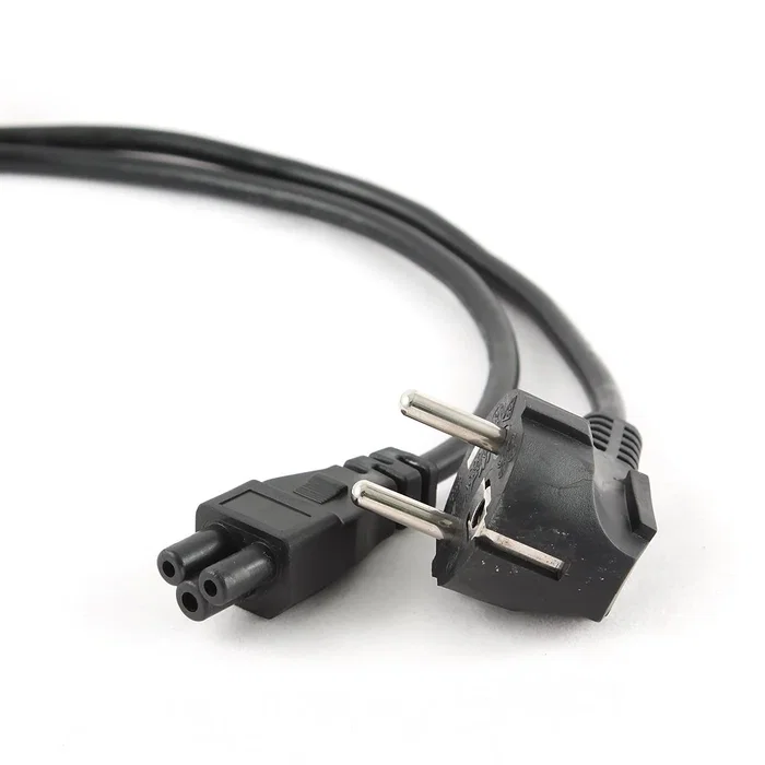 Gembird PC-186-ML12 Cable de Alimentación Schuko (CEE7/4) a C5 Trébol 220V, Negro, 1.8m, Certificado VDE