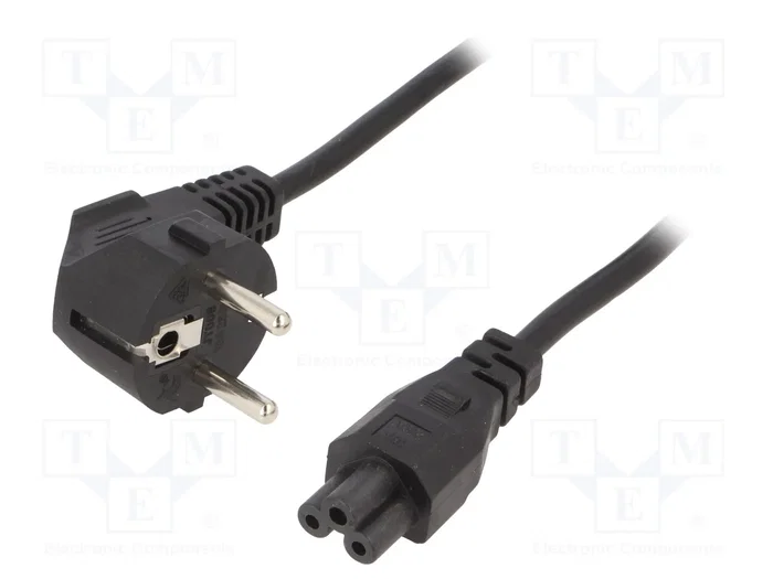 GEMBIRD Cable de alimentación H05VV-F 3x0,75mm2 1,8m Negro