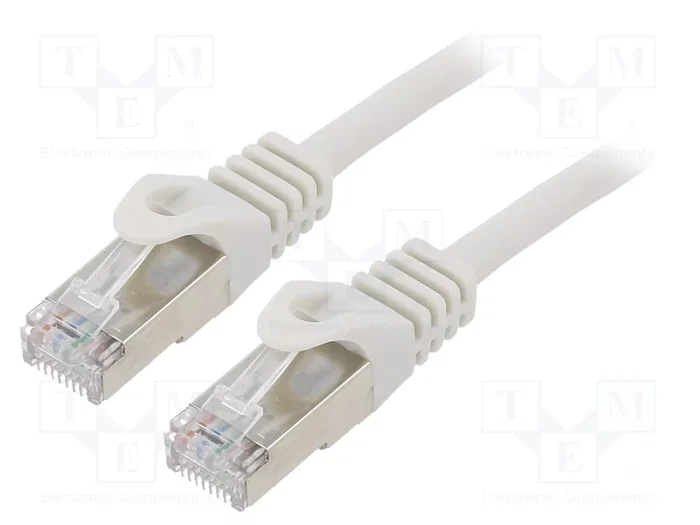 Gembird PP6-10M Cable de Red Cat6 F/UTP 10m Plata