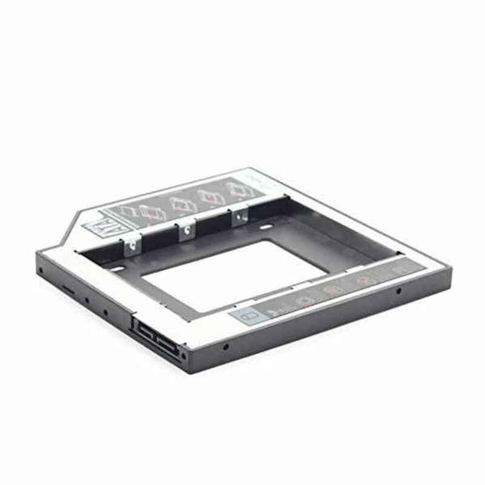 Gembird MF-95-01 Adaptador de bahía para HDD/SSD SATA de 2,5'' a 5,25'' (9,5 mm) Gembird MF-95-01 Adaptador de bahía para HDD/SSD SATA de 2,5'' a 5,25'' (9,5 mm)