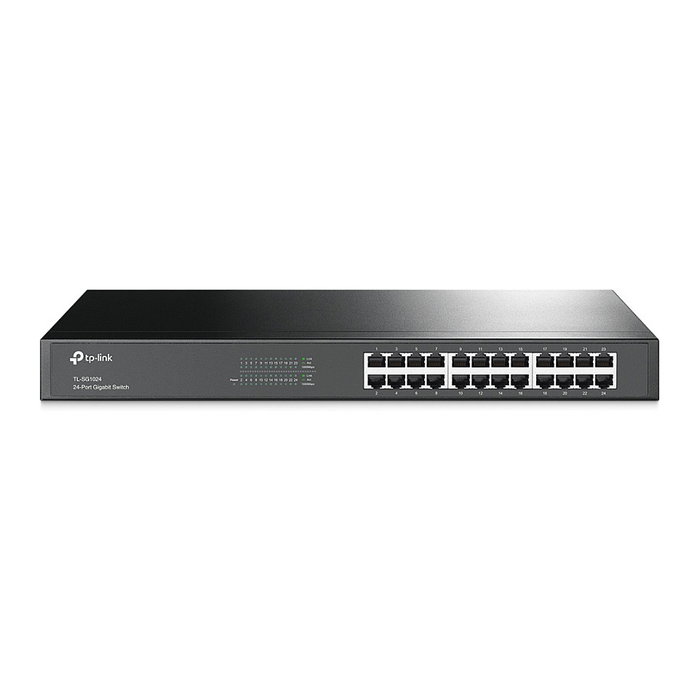 TP-Link TL-SG1024 Switch 24 Puertos Gigabit Ethernet Negro TP-Link TL-SG1024 Switch 24 Puertos Gigabit Ethernet Negro