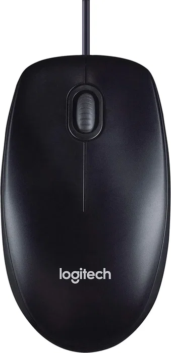Logitech M90 Ratón Óptico USB Negro