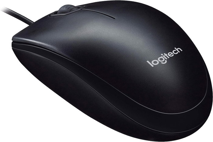 Logitech M90 Ratón Óptico USB Negro