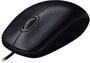 Logitech M90 Ratón Óptico USB Negro
