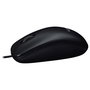Logitech M90 Ratón Óptico USB Negro