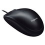 Logitech M90 Ratón Óptico USB Negro