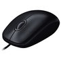 Logitech M90 Ratón Óptico USB Negro