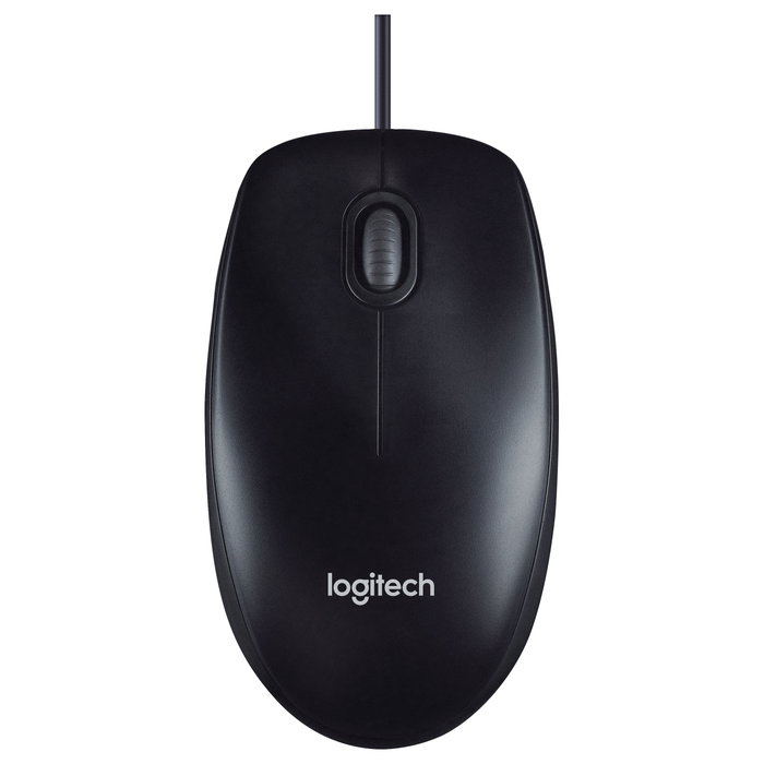 Logitech M90 Ratón Óptico USB Negro
