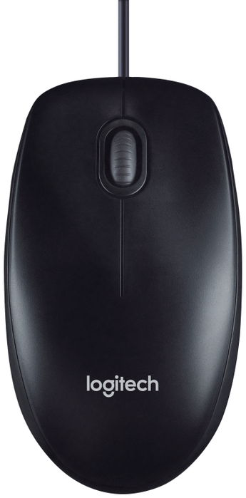Logitech M90 Ratón Óptico USB Gris