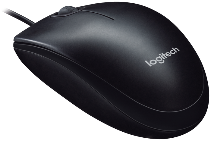 Logitech M90 Ratón Óptico USB Negro