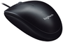 Logitech M90 Ratón Óptico USB Negro