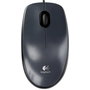 Logitech M90 Ratón Óptico USB Gris