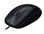 Logitech M90 Mouse Óptico USB Negro