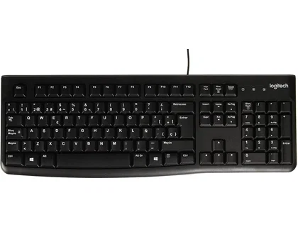 Logitech K120 Teclado USB QWERTY Español Negro
