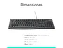 Logitech K120 Teclado USB Negro QWERTY Español