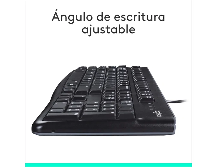 Logitech K120 Teclado USB QWERTY Español Negro Logitech K120 Teclado USB QWERTY Español Negro