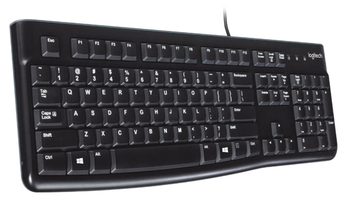 Logitech K120 Teclado USB QWERTY Español Negro