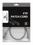 Gembird Cable de Red Cat6 FTP AWG26 1m Gris PP6-1M