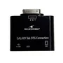 Bluestork BS-GAL-RDR/SD Adaptador Lector de Tarjetas USB/SD para Tablets Samsung Galaxy con Puerto 30-pin, Color Negro