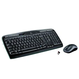 Logitech MK330 Combo de teclado y ratón inalámbrico, Español, Negro/Gris