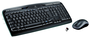 Logitech MK330 Combo de teclado y ratón inalámbrico, Español, Negro/Gris