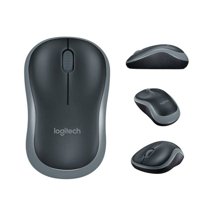 Logitech MK330 Combo de teclado y ratón inalámbrico, Español, Negro/Gris