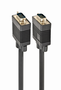 GEMBIRD Cable VGA CC-PPVGA-10-B Negro de 3 m