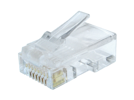 GEMBIRD LC-8P8C-002/100 Conector RJ-45 Transparente Cat6