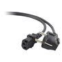 GEMBIRD Cable de alimentación PC-186-VDE-5M Negro de 5m