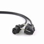 GEMBIRD Cable de alimentación PC-186-VDE-5M Negro de 5m