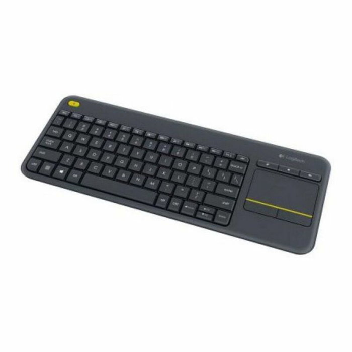 Logitech K400 Plus Teclado Inalámbrico con Touchpad Negro